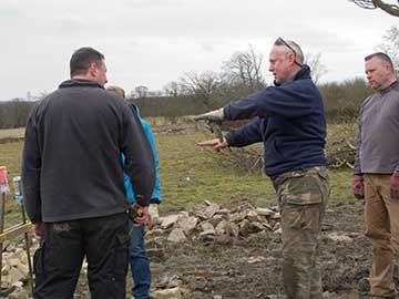 Instructing at Hoylandswaine